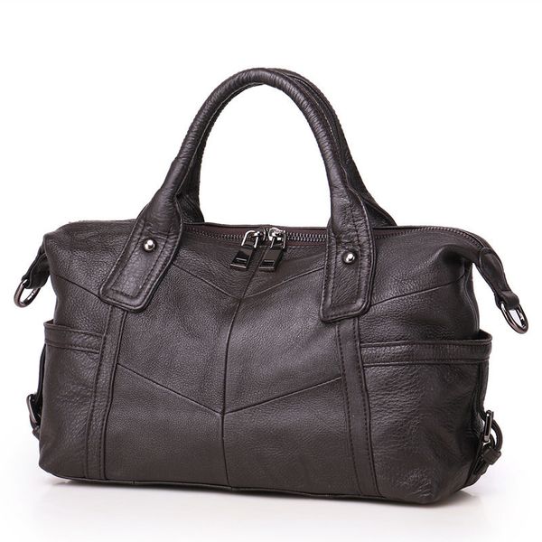 

evening bag bags handbags genuine leather crossbody casual bolsas feminina shoulder messenger female boston hand 230828