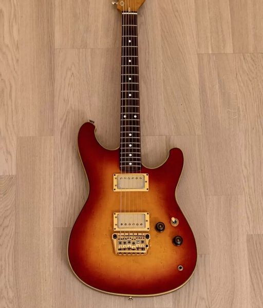 

factory customization new cherry sunshine, electric guitar with pickup sale