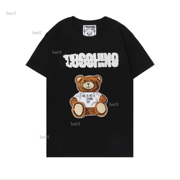 

2023 designer women's t-shirt women's men's same style summer loose oversized t-shirt dw300, White