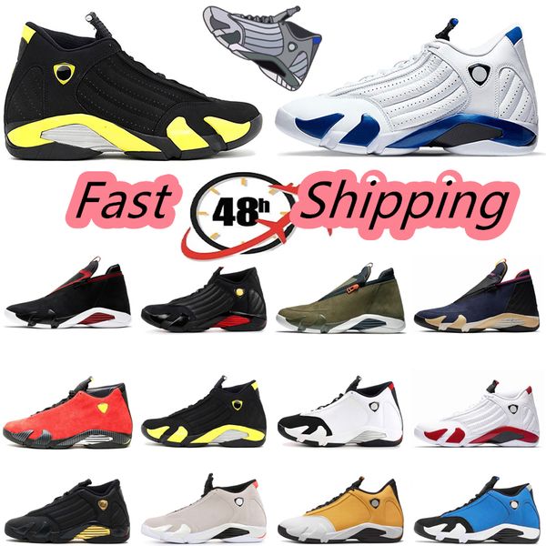 

new jumpman 14 14s retro mens basketball shoes laney light ginger gym red toro hyper royal last sthunder black toe defining moments men spor