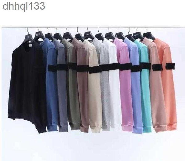 

designers mens toney stone brand island hoodie candy hoody stones women casual long sleeve couple loose o-neck sweatshirt, Black