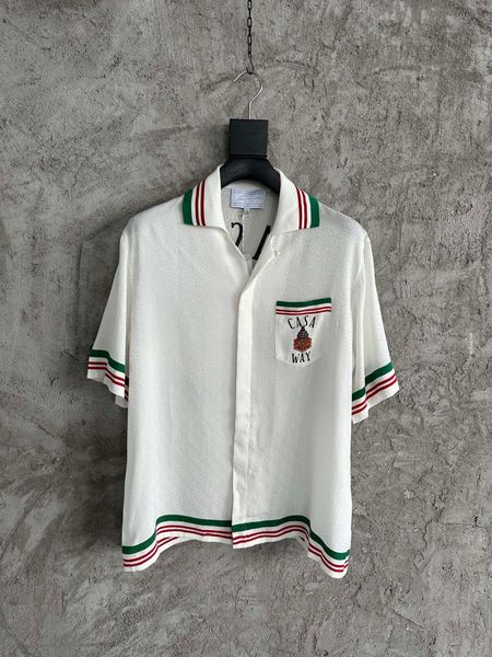 

23ss early spring europe italy paris cool cotton men's desginer t shirts colorful short sleeve soft letter printting round neck women, White;black