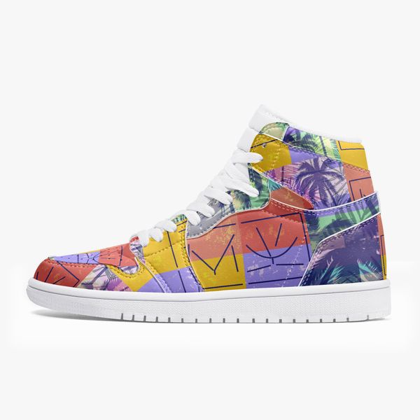 

diy classic outdoor men women basketball shoes trend cartoon popular fashion casual shoes 23758