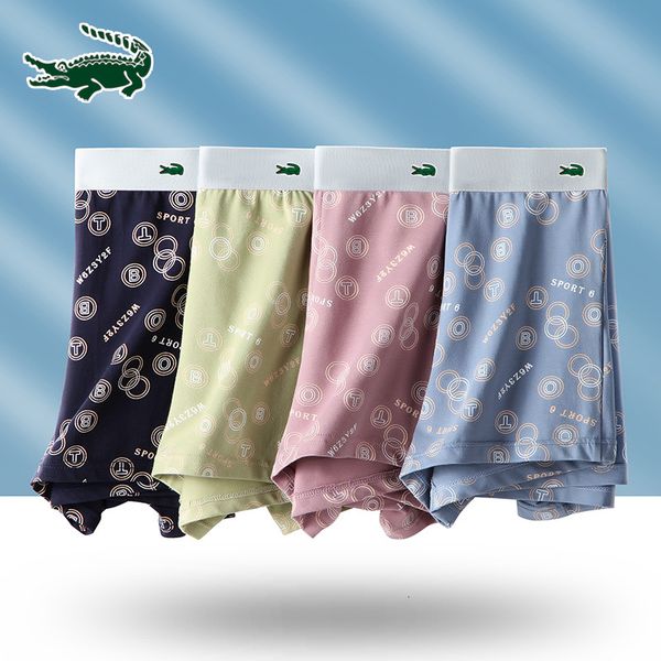 

underpants men's brand underwear antibacterial 100 cotton shorts elastic moisture absorption y230828, Black;white