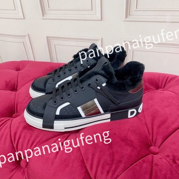 

2023 designer casual white shoes sneakers casual shoes sneakers women's flats platform shoe white black women lace up men size35-45fd22