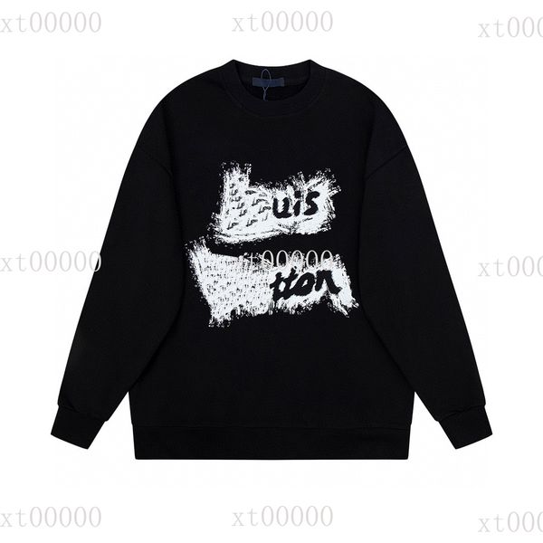 

mens designer sweaters hoodies famous hip hop men women hoodie street cotton loose fit sleeve sweatshirt womens casual round neck long sweat, Black;brown