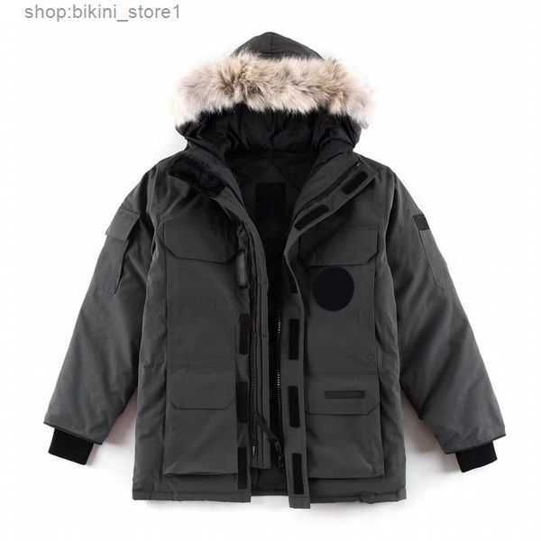 

mens designer down jacket winter warm coats canadian goose casual letter embroidery outdoor fashion for male couples parkas 3 23q0, Black