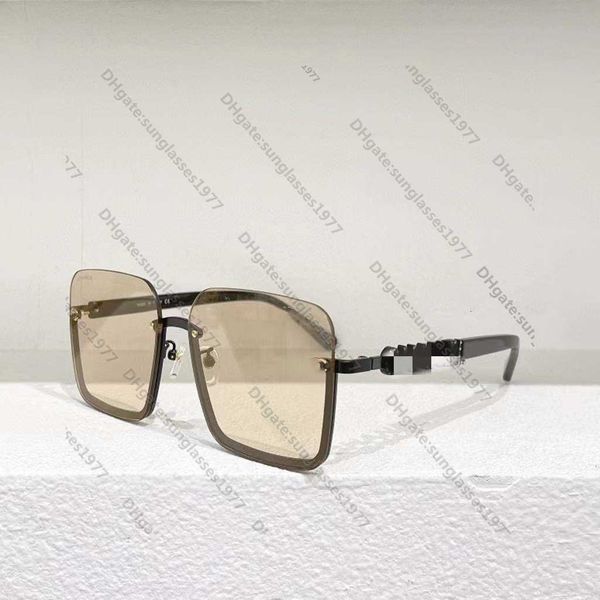 

Xiao Xiang family sunglasses Xiaoxiangjia's new half frame net red same high-level business style 5690-s versatile Sunglasses 1XSZ79ZKC