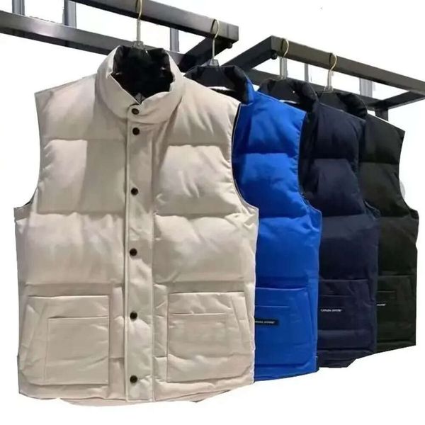 

vests down mens jacket coat womens designer winter vest jackets fashion parkas classic canadian goose fashion trend couple coat24 s856450, Black