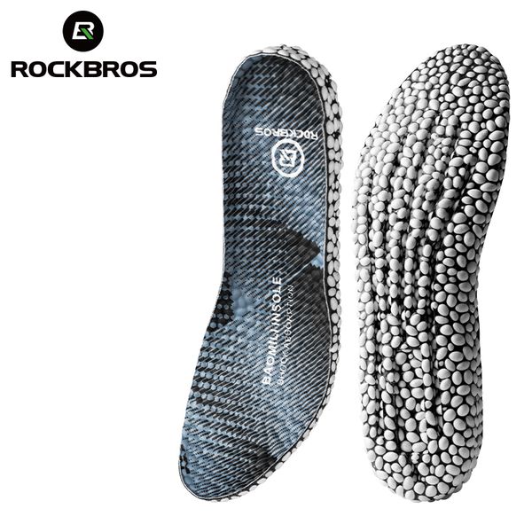 

shoe parts accessories rockbros hiking running insoles for shoes pu popped rice particle foam breathable soft protects knees templates for f, White;pink