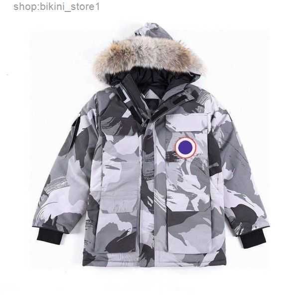 

designer mens canadian goose puffer down womens jacket parkas winter thick warm coats windproof embroidery letters streetwear causal outerwe, Black