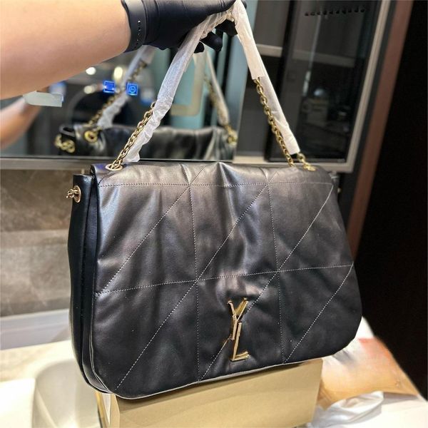 

tier edition designer crossbag: 2023's y-est chain bag - soft, sophisticated & spacious classic tote daily commuting and vacation geuni