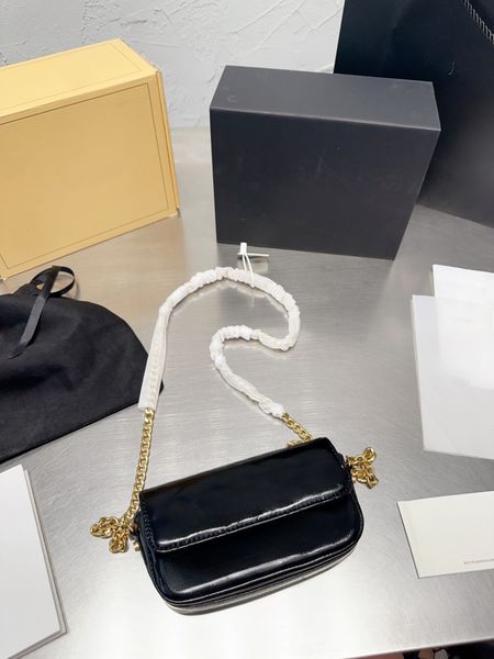 

fashion luxury classic square fat diamond lattice chain shoulder bag tote bag magnificent noble shape big cc logo comes with a folding gift