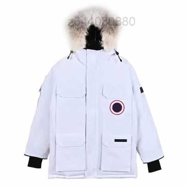 

designer mens canadian goose puffer down womens jacket parkas winter thick warm coats windproof embroidery letters streetwear oversized jack, Black