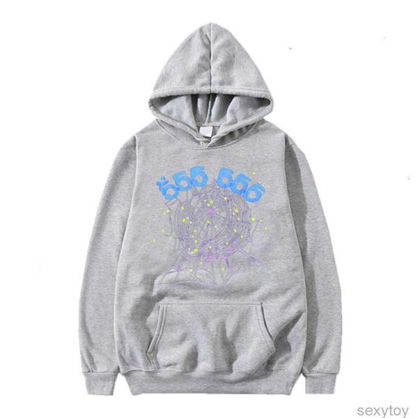 

young thug designer trapstar men women foam print spider web graphic pink sweatshirts y2k pullovers s-2xl3iia 3ov8y, Black
