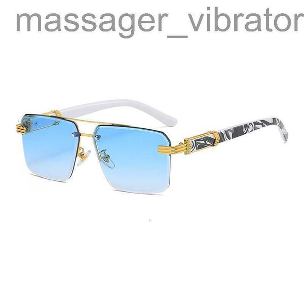 

sunglasses square trimming half frame leg wrapped flower decoration 18k gold trend sunglasses tb56 6qyv, White;black