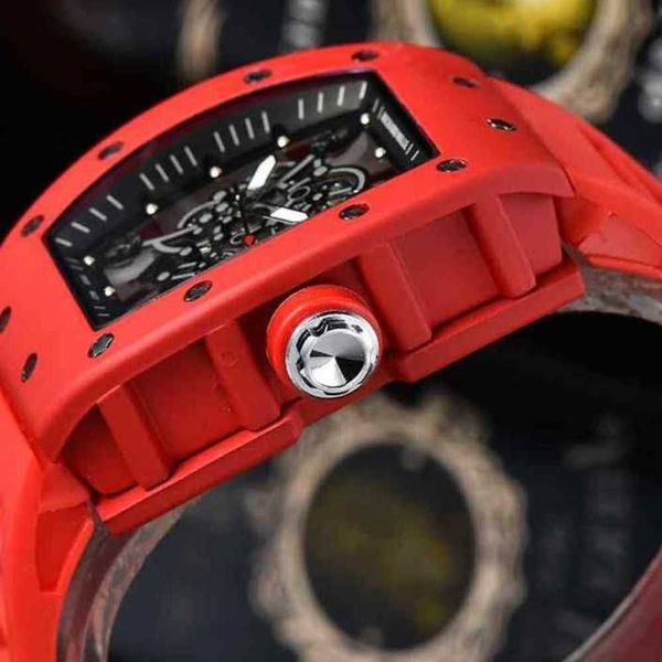 

milles watches richads mille a qin yue mens richad rm miller barrel hollow out student fashion womens couple style h1oy, Slivery;golden