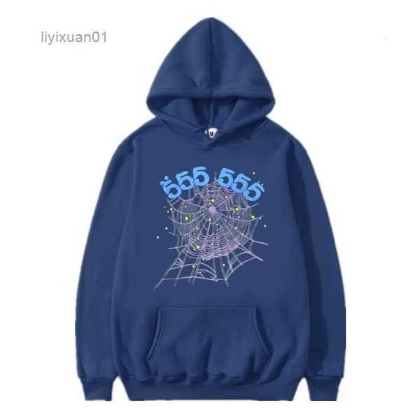 

mens hoodies fashion sweatshirtsweater pullover hip-hop high-quality comfortable long-sleeve spiderspder hoodie men fabric 21 juhw, Black