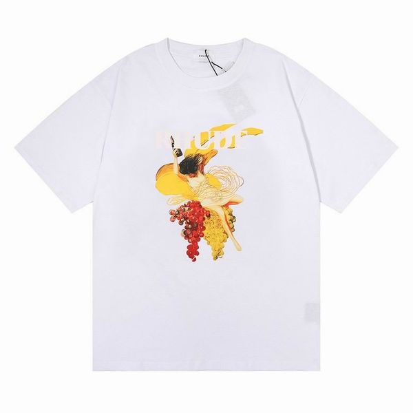 

summer fashion high street cotton t-shirt sweatshirt t-shirt pullover t-shirt breathable men and women patterned printed casual short910, White;black