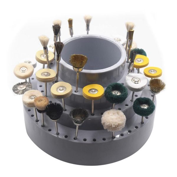 

other professional rotating round shape drill bit storage case grinding tool tip stand organizer jewelry making tool for jeweler