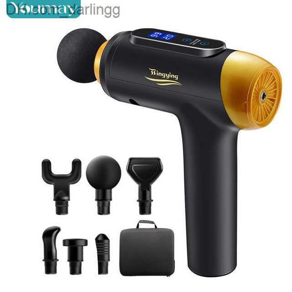

massage gun youmay massage gun deep tissue percussion electric muscle massager relax body relaxation pain relief exercising portable bag q23