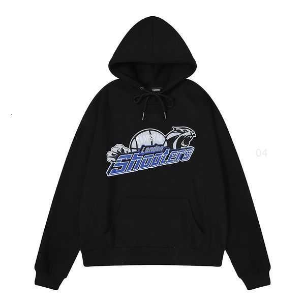 

trapstar brand tracksuit classic embroidery mens hoodie sportswear men's warm set loose hoodies sweatshirt jogging designers clothes w2, Black