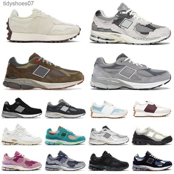 

327s new n327 990v3 2002r balance running shoes women mens white black moonbeam grey jjjound brown black pack rain cloud phantom og jogging