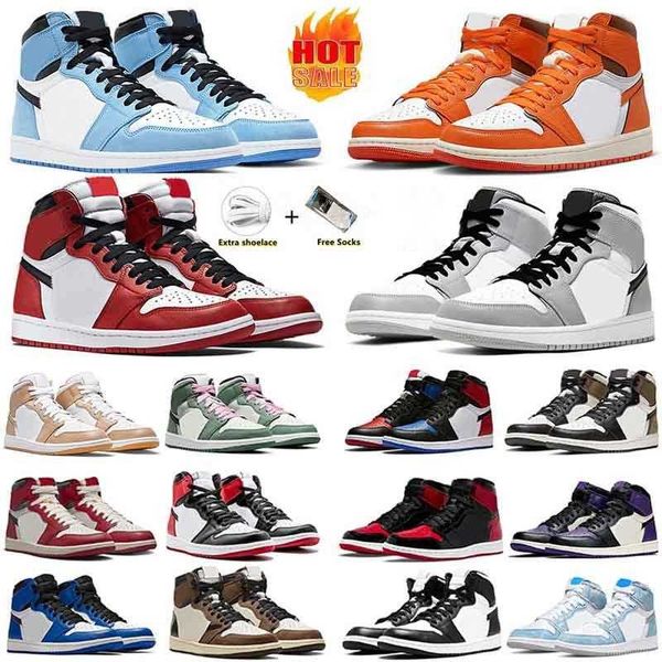 

shoes basketball jumpman 1 mens 1s hyper royal dark mocha chicago leather obsidian unc white lucky rubber blue green women outdoor sports tr