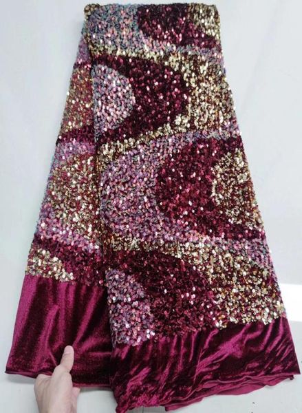 

african velvet lace fabric 2021 nigerian sequins embroidery french tulle for wedding8884340, Black;white