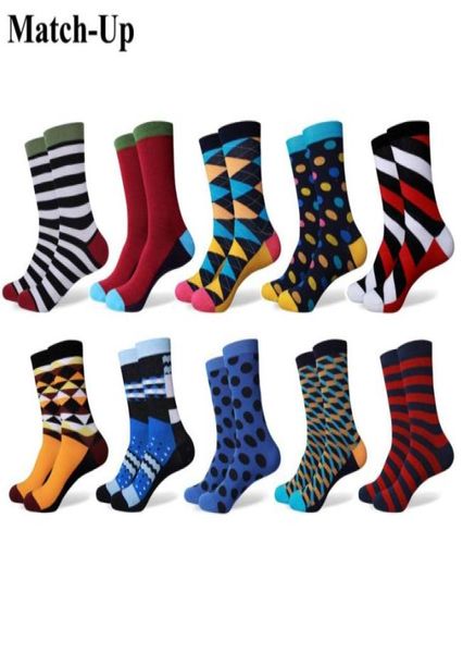 

matchup men039s mixed colors with colorful fun socks combed cotton socks10 pairslot20881116006686, Black