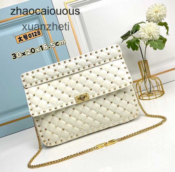 

bag crossbody bag luxury handbags women handbag valeentino designer beach bags diamond new sheepskin rivet small leather large capacity hand