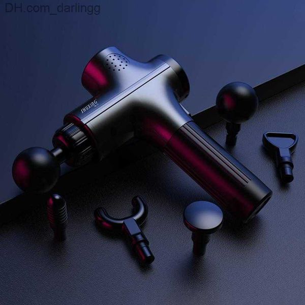 

massage gun relax therapy massage gun percussive vibration muscle sport recovery health care fascia gun beauty body shaping smart massager q