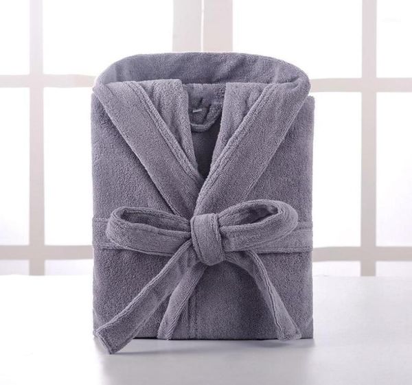 

hooded winter terry bathrobe men 100 cotton towel big and tall towel bathrobe male terry cloth bath robe sleeping dressing gown13618233, Black;brown