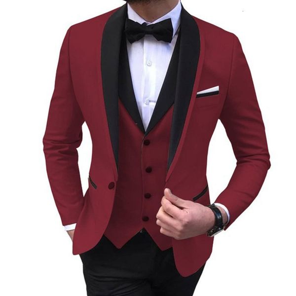 

mens suits blazers party dresses jacketpantsvest fashion for men slim fit casual male blazer formal occasion homme costume 230829, White;black
