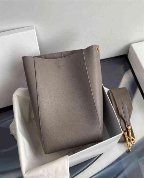 

designers bags wide shoulder strap leather women039s bag seau sangle large bucket open capacity single255b5043213