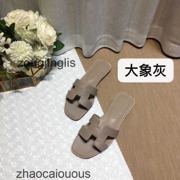 

color slippers women's summer shoes oran slipper bear designer versatile sandal matching leatone line for tourism wear flat bottomed be