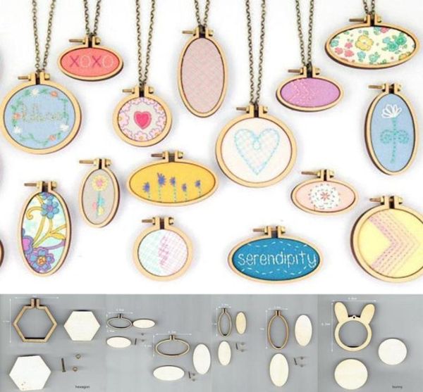 

art works sewing cross stitch bag clothes earring embroidery frame embroidery hoop ring 15 types diy crafts tool11279063, Black