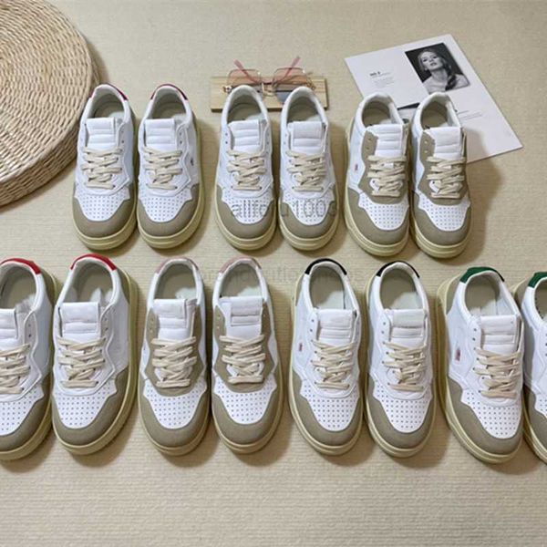 

fashion autries medalist low sneaker ay suede leather trainers women lady black white red silver pink azure blue casual sneakers luxury skat