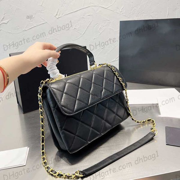 

womens lambskin trendy classic c quilted bags handle totes gold metal hardware matelasse chain crossbody shoulder multi pochette designer ha