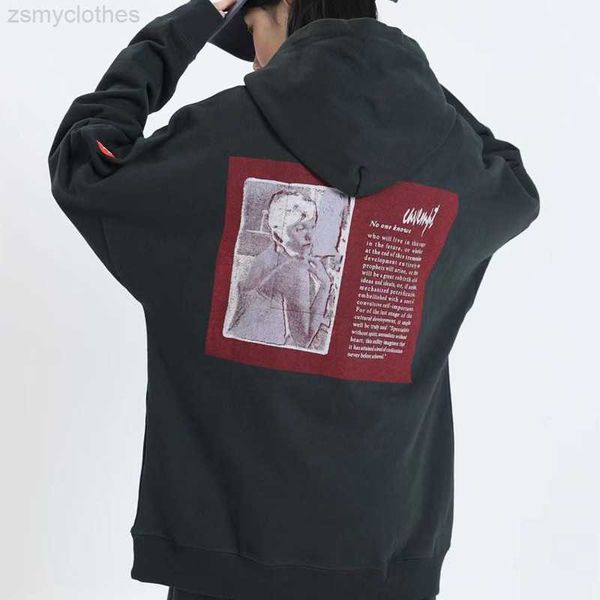

men's hoodies sweatshirts good quality batik cavempt c.e fashion hoodie men 1 1 cav empt embroidered oil painting article hooded sweats, Black