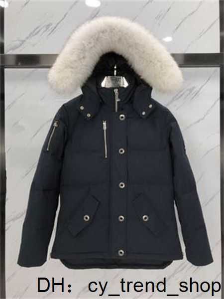 

mooses knuckles jacket winter down outdoor coats windproof new women casual waterproof and snow proof hs 81, Black