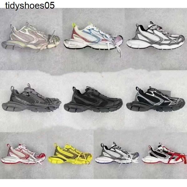 

balenciga 3xl dad shoes women's 2023 summer new worn out thick sole shoes outdoor elevated casual couple shoes, Black