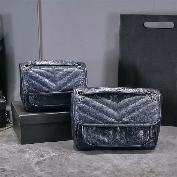 

handbag luxury designer niki shoulder bag waxy leather messenger bags women cross body bag satchel lady vintage design sacoche fashion class