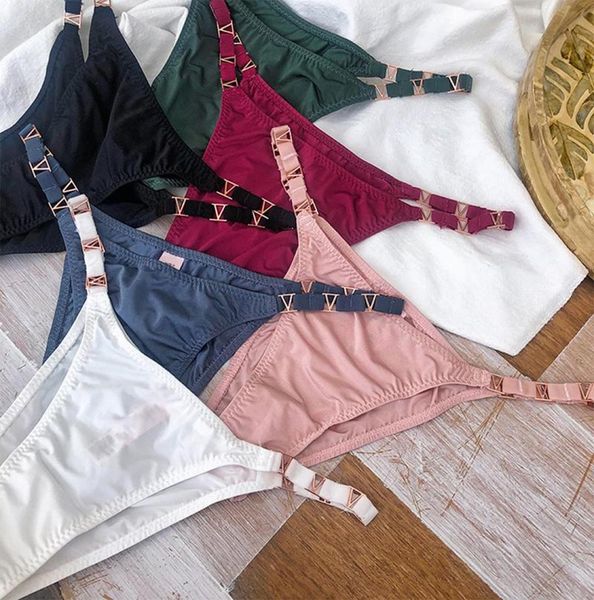 

women039s panties women gstring metal buckle waist elastic tback female thongs underwear low briefs bikini size ml6168137, Black;pink