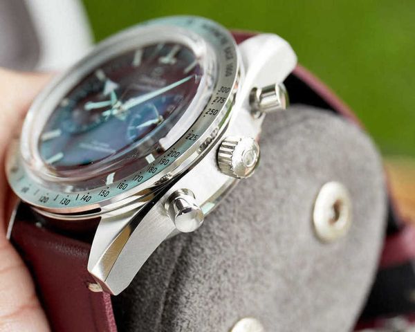 

designer men speedmaster watch omeg speedmaster automatic movement watches 4iuf mechanical chronograph montre omg luxe 42mm 5atm prx uhr wit, Slivery;golden