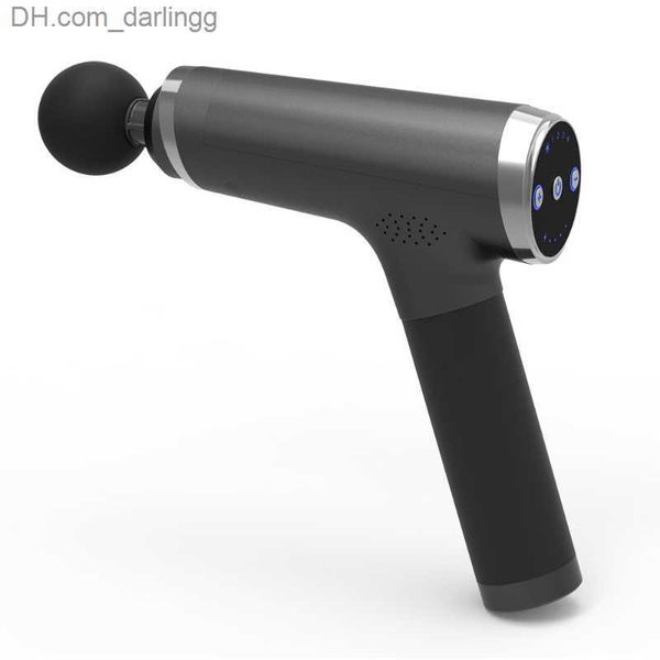 

massage gun 4 level massage gun electric deep muscle relaxation massager portable fascia gun relieves pain q230901