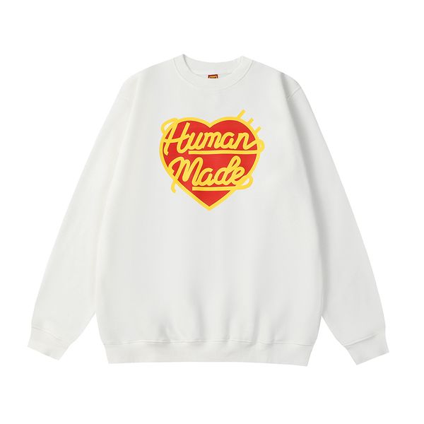 

letter fleece sweatshirts for men pullover velvet hoodies women, Black