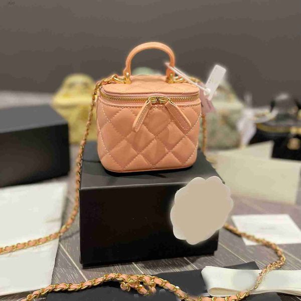 

quality high luxurys designers shoulder bags c handbags fashion womens cross body mini lipstick box bag clutch totes ladies purses wallet cr