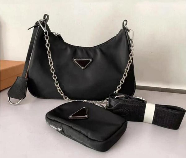

designer bags handbags for women luxury shoulder bag lady chest pack lady composite tote chains canvas handbag purse messenger hobo 3 in 1 v