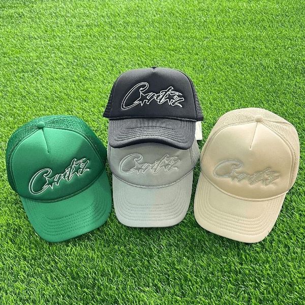 

ball caps 22ss letter embroidered baseball cap with curved brim and breathable mesh surface for outdoor sports mens womens truck hat 230829, Blue;gray